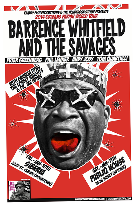 Flyer - Barrence Whitfield and the Savages