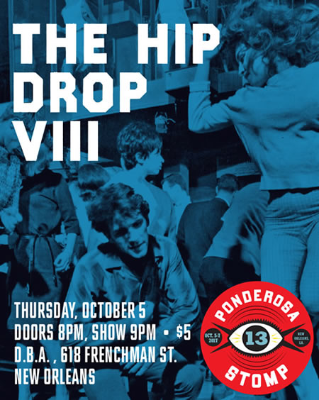 The Hip Hop Drop VIII Thursday, October 5 Doors 8pm Show 9pm • $5 D.B.A., 618 Frenchman St. New Orleans